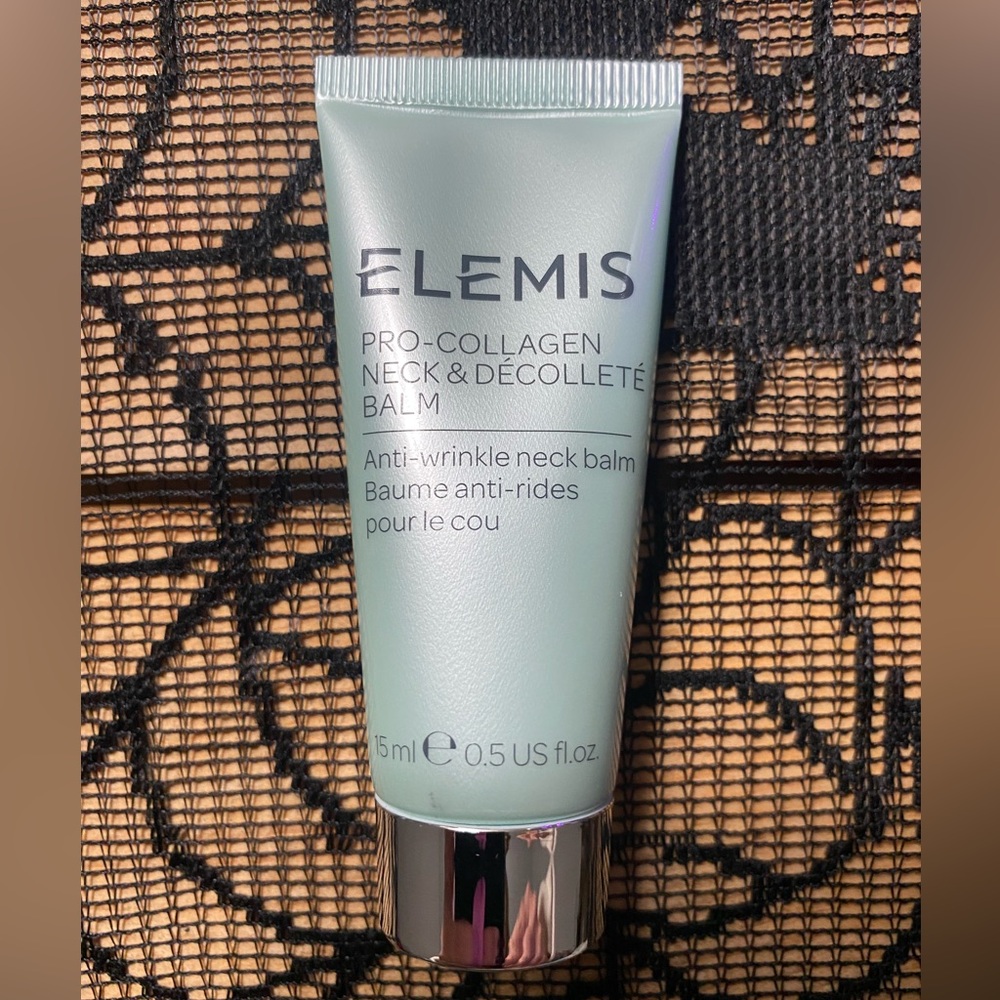 ELEMIS Travel Pro-Collagen Neck & Décolleté Balm 15ml Anti-Wrinkle Neck Balm NEW